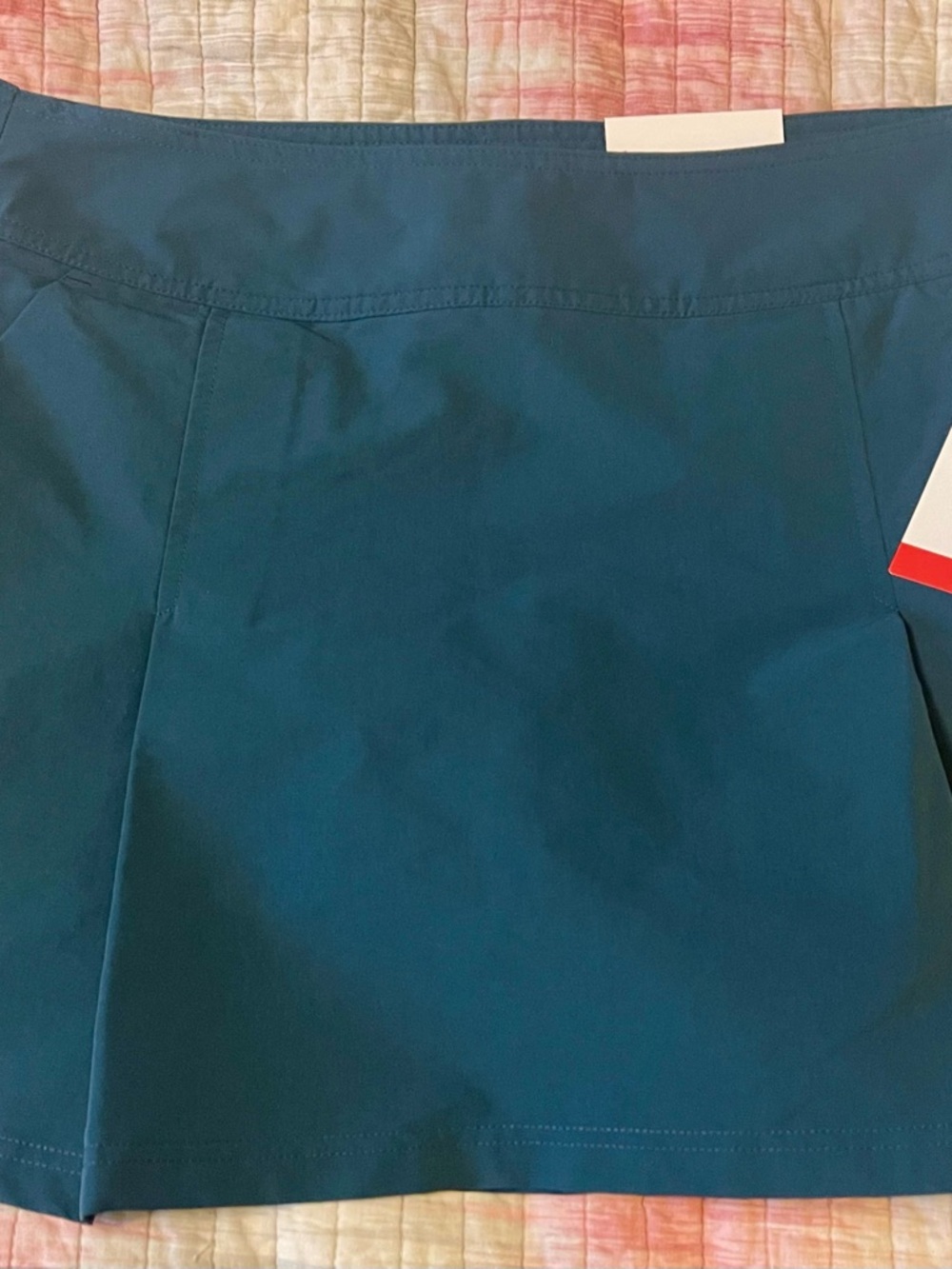 Champion Dark Teal Athletic Skirt with Red Logo